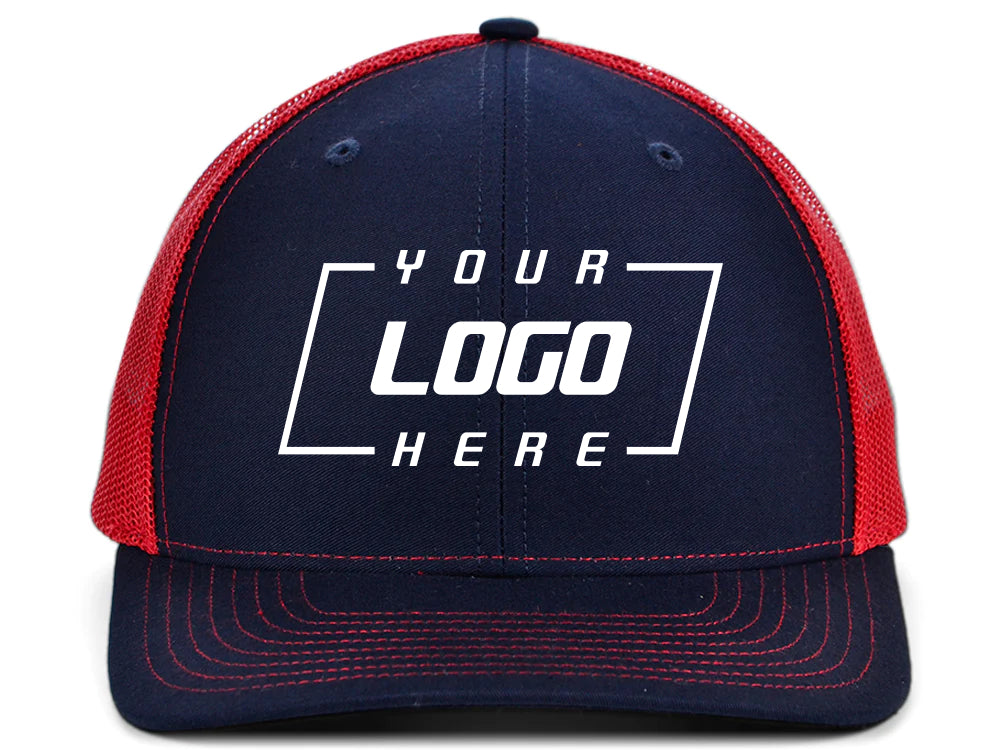 Custom Embroidered Richardson 112 Trucker Hats - Preview Your Logo