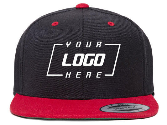 Flexfit JV Youth Snapback - Black/Red