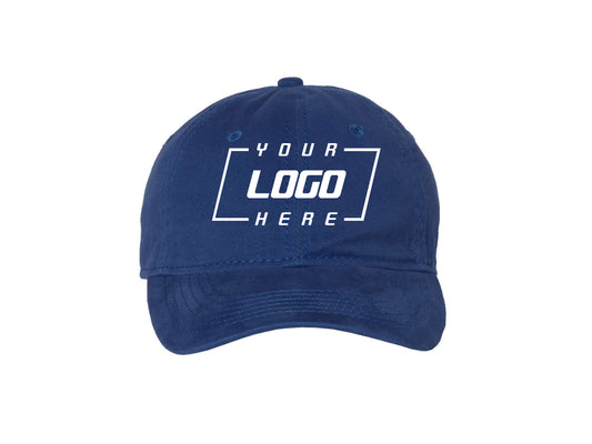 Sportsman Blank Relaxed Dad Hat - Royal Blue