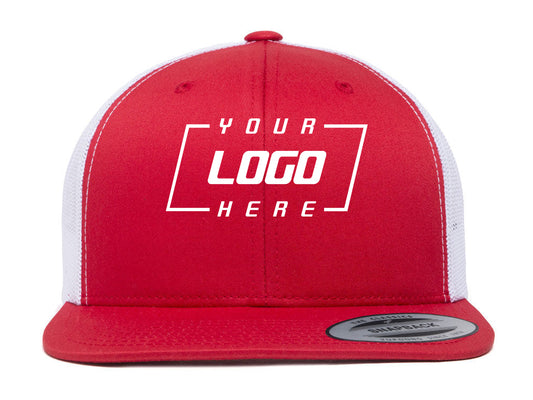 Flexfit Fan Trucker  - Red/White