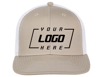 Crowns By Lids Slam Dunk Trucker Cap - Khaki/White