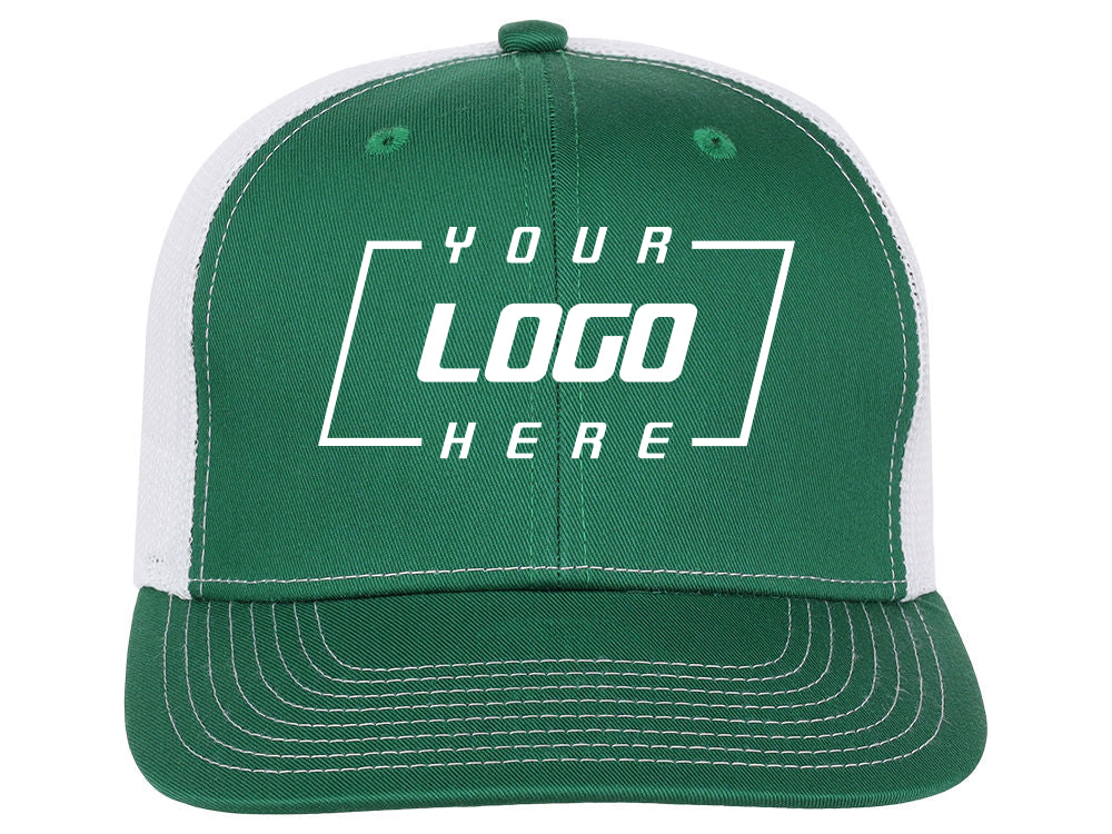 Crowns By Lids Slam Dunk Trucker Cap - Green/White