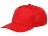 Crowns By Lids Tee Box 5-Panel Tech Cap - Red
