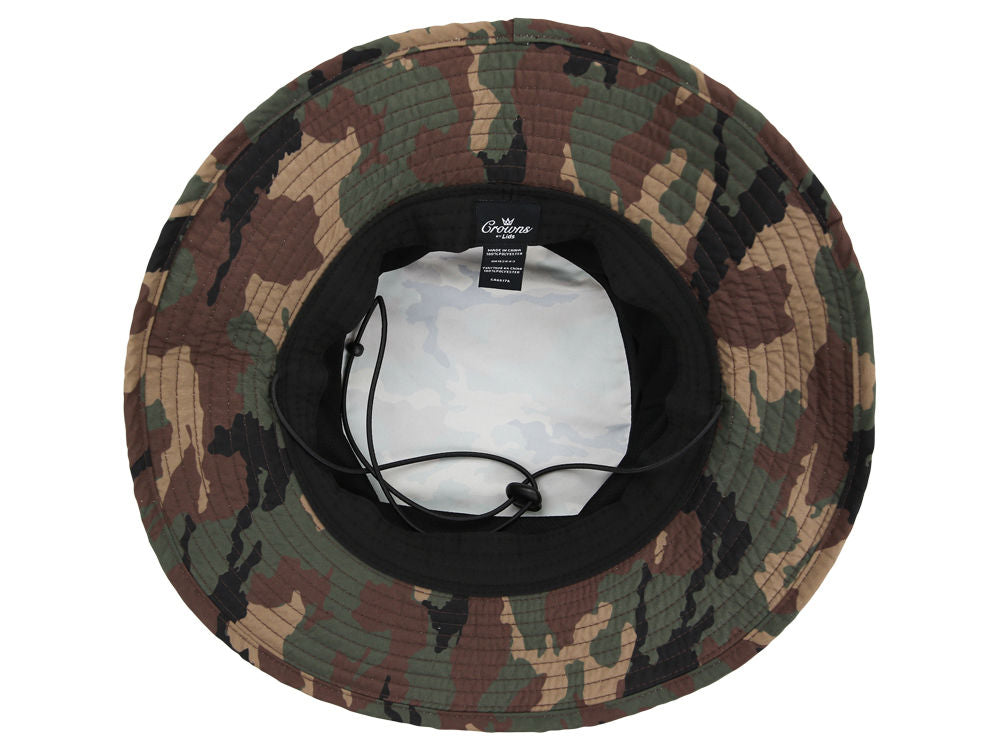 Crowns By Lids Boonie - Green Camo