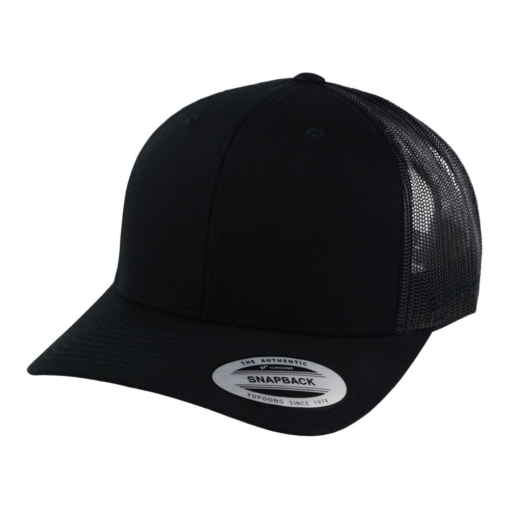 Flexfit Retro Trucker - Black