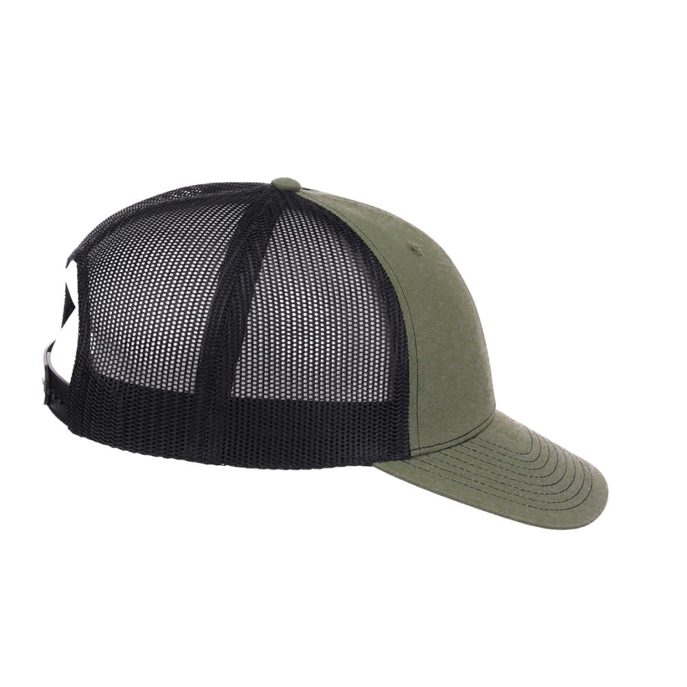 Crowns By Lids Slam Dunk Trucker Cap - Olive/Black