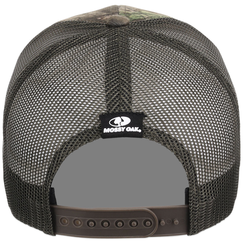 Mossy Oak X Crowns By Lids Blank Trucker Cap - Country Rights Camo