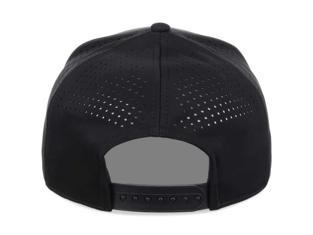 Crowns By Lids Driver 6-Panel Tech Cap - Black