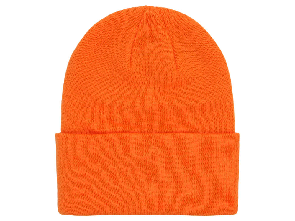 Crowns By Lids Turnover Cuff Knit - Orange