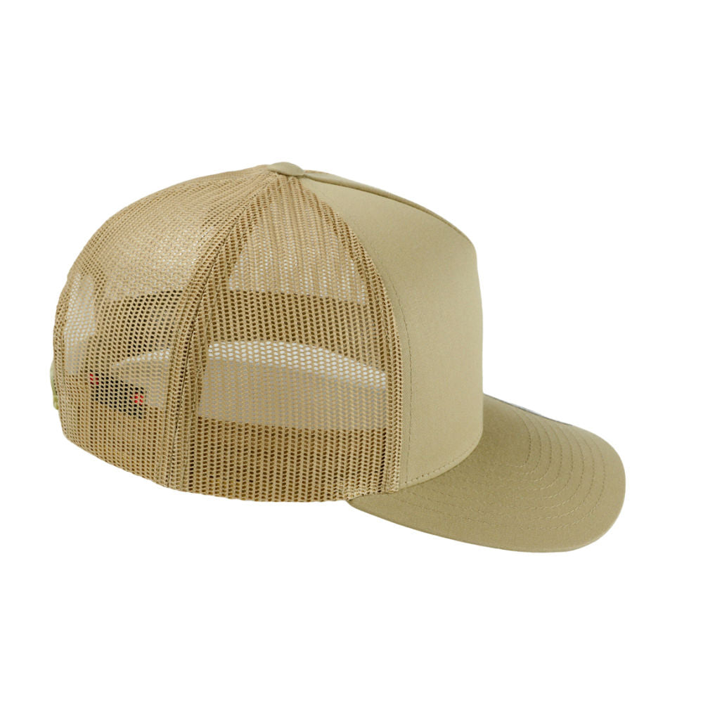 Flexfit 5-Panel Retro Trucker - Khaki