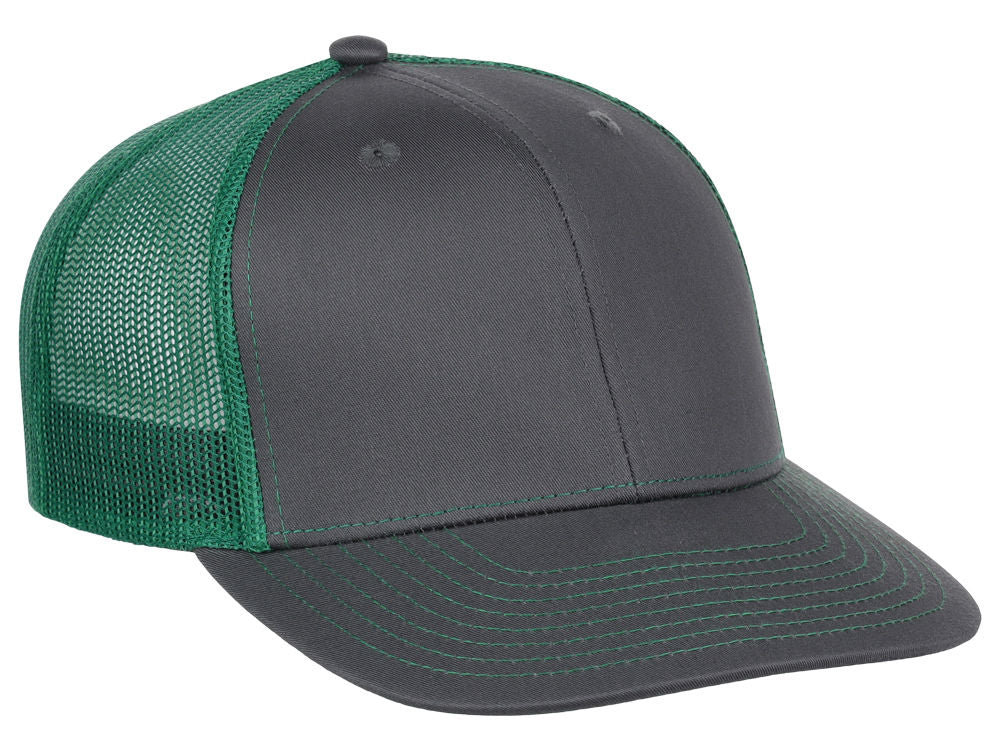 Crowns By Lids Slam Dunk Trucker Cap - Charcoal/Green