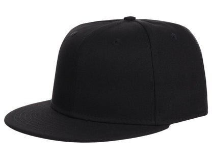 Crowns By Lids Full Court Fitted Cap - Black/Black