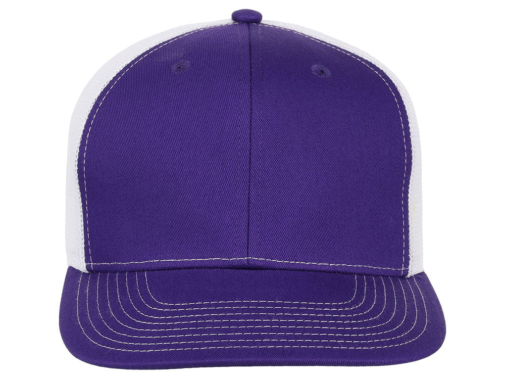 Crowns By Lids Slam Dunk Trucker Cap - Purple/White