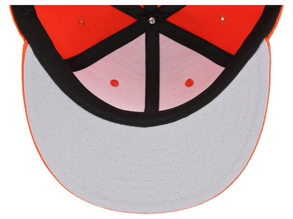 Crowns By Lids Full Court Fitted Cap - Orange