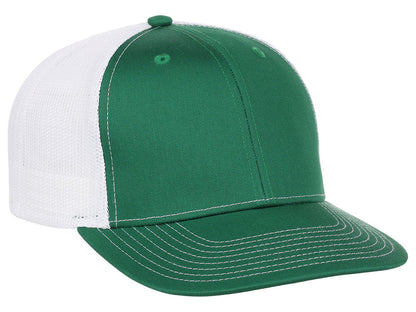 Crowns By Lids Slam Dunk Trucker Cap - Green/White