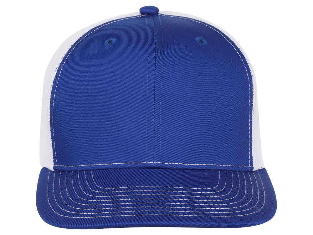 Crowns By Lids Slam Dunk Trucker Cap - Royal Blue/White