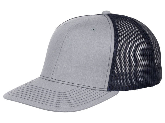 Crowns By Lids Slam Dunk Trucker Cap - Heather Grey/Navy