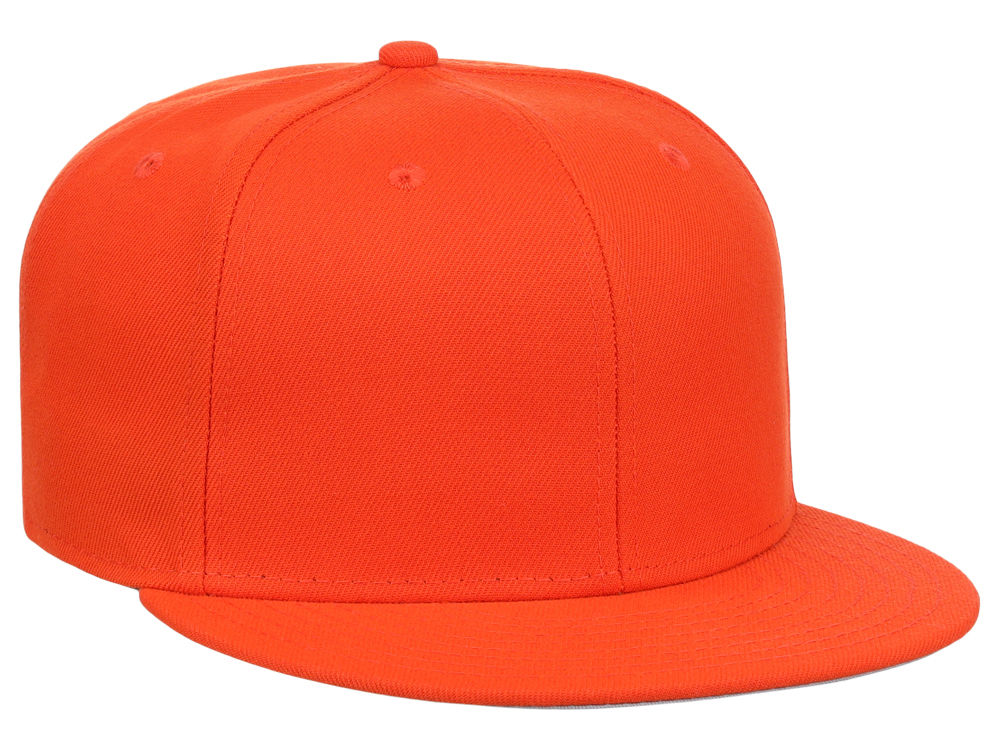 Crowns By Lids Dime Snapback Cap - Orange