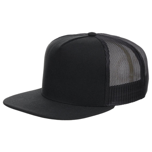 Crowns by Lids Essential 5-Panel Trucker - Black