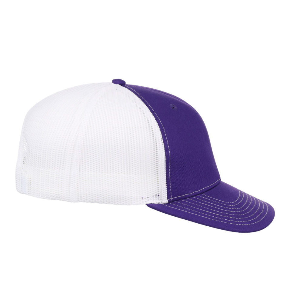 Crowns By Lids Slam Dunk Trucker Cap - Purple/White