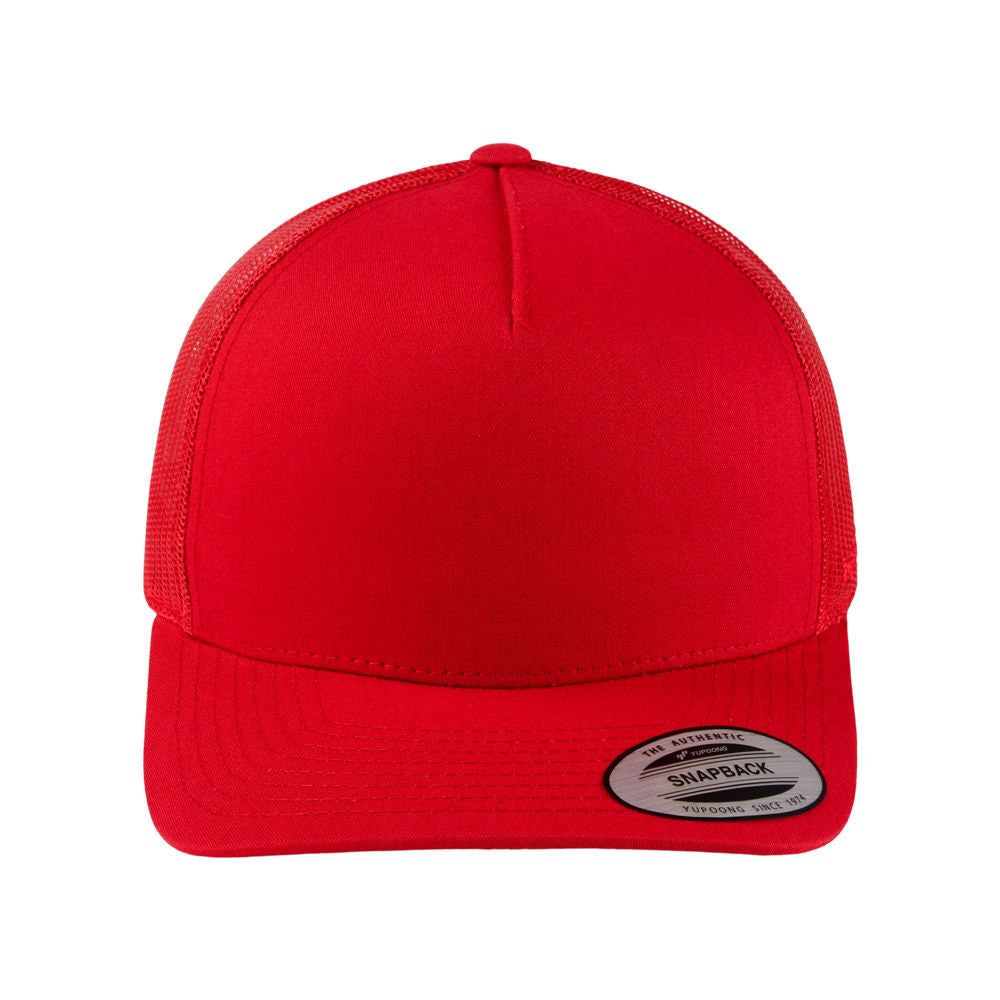 Flexfit 5-Panel Retro Trucker - Red