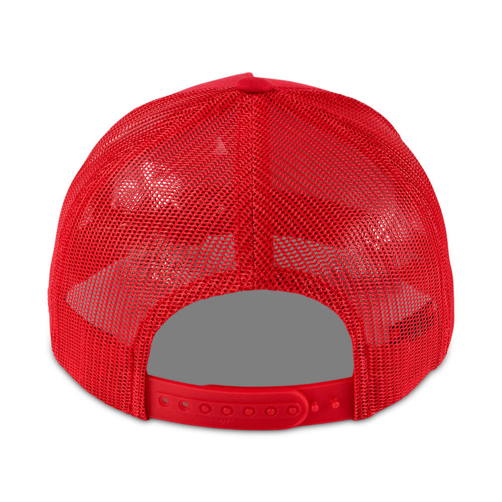 Flexfit 5-Panel Retro Trucker - Red