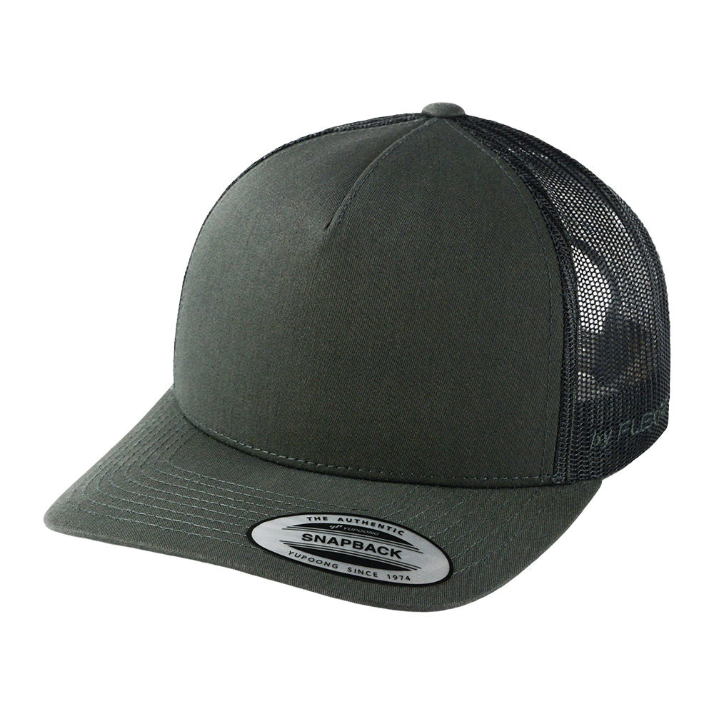 Flexfit 5-Panel Retro Trucker - Charcoal