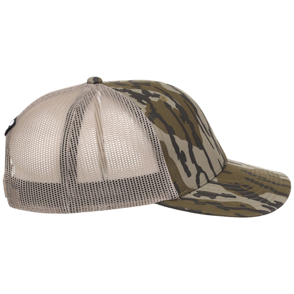 Mossy Oak X Crowns By Lids Blank Trucker Cap - Bottomland Camo