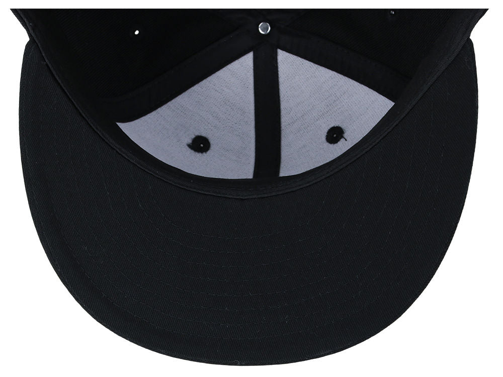 Crowns By Lids Full Court Fitted Cap - Black/Black