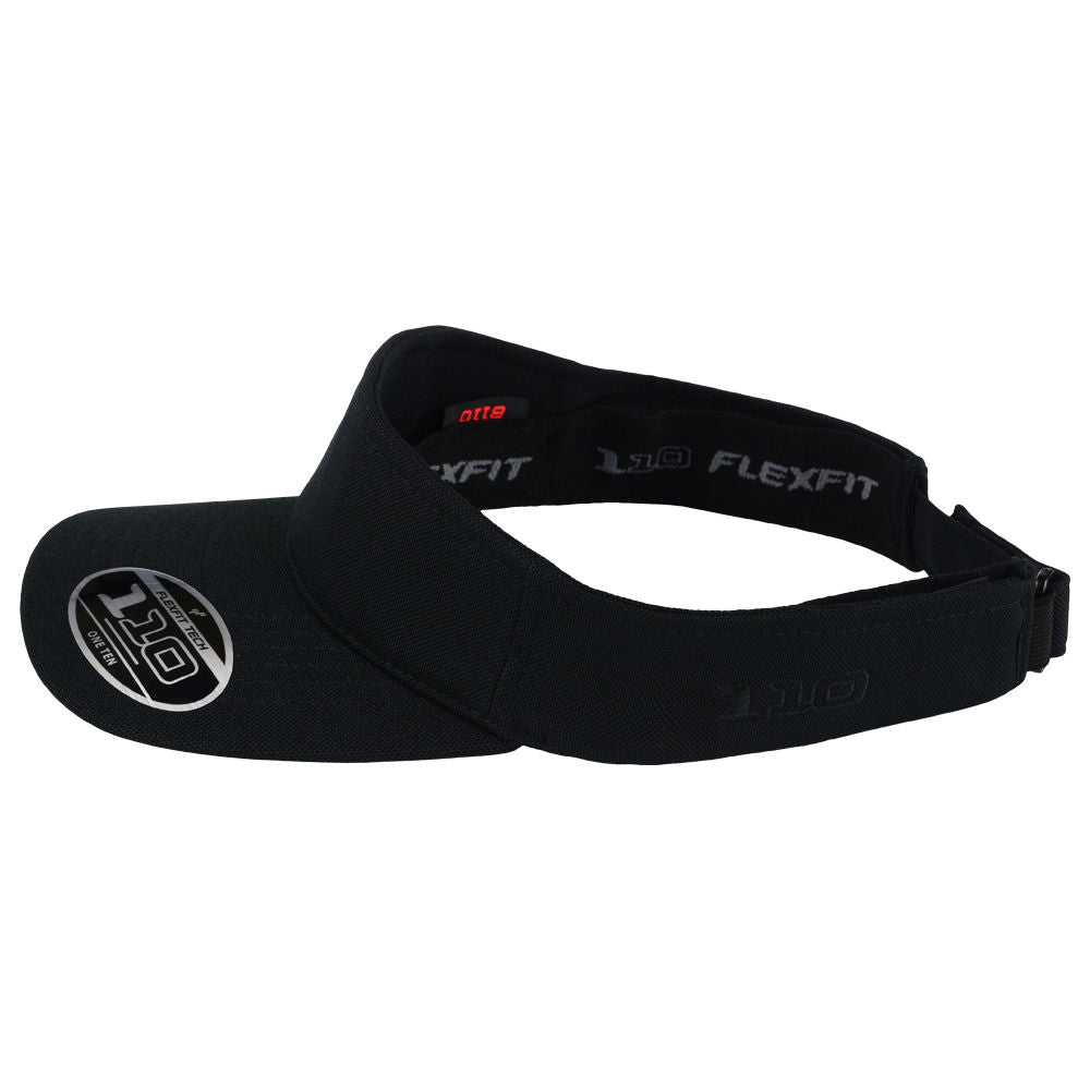 Flexfit Mini Pique Visor - Black