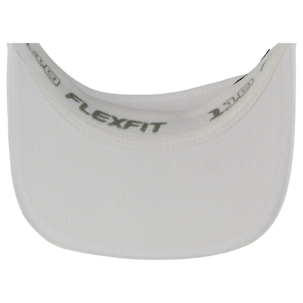 Flexfit Mini Pique Visor - White