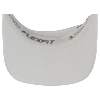 Flexfit Mini Pique Visor - White