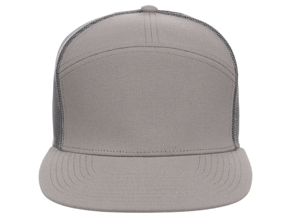 Crowns by Lids Birdie 7-Panel Trucker - Charcoal