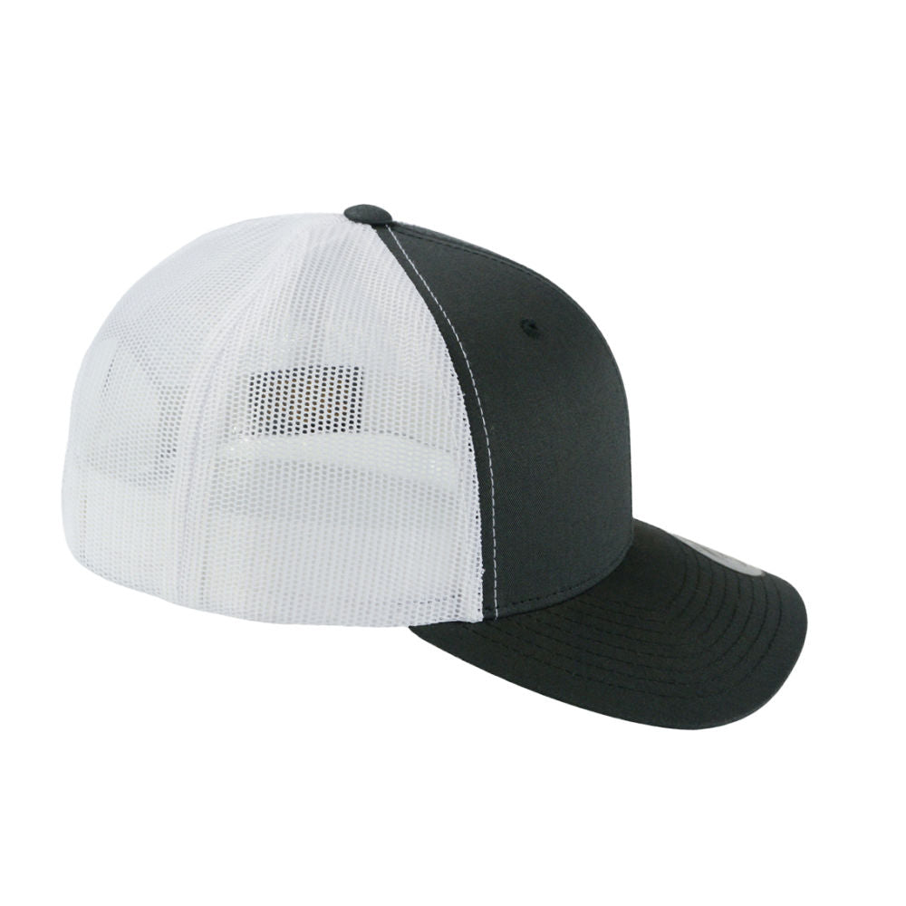 Flexfit Retro 2-Tone Trucker - Charcoal/White