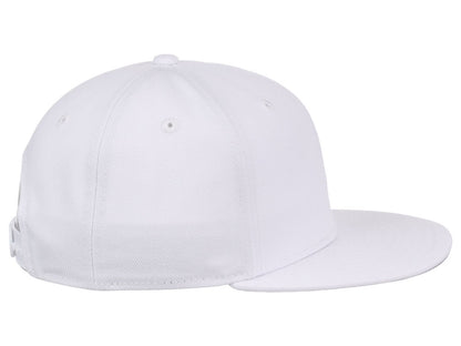 Crowns By Lids Youth Dime Snapback Cap - White