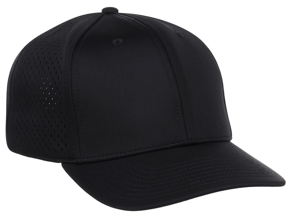 Crowns By Lids Clubhouse 6-Panel Tech Cap - Black