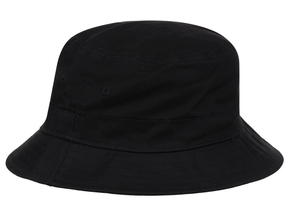 New Era Essential Bucket Hat - Black – CustomLids.com