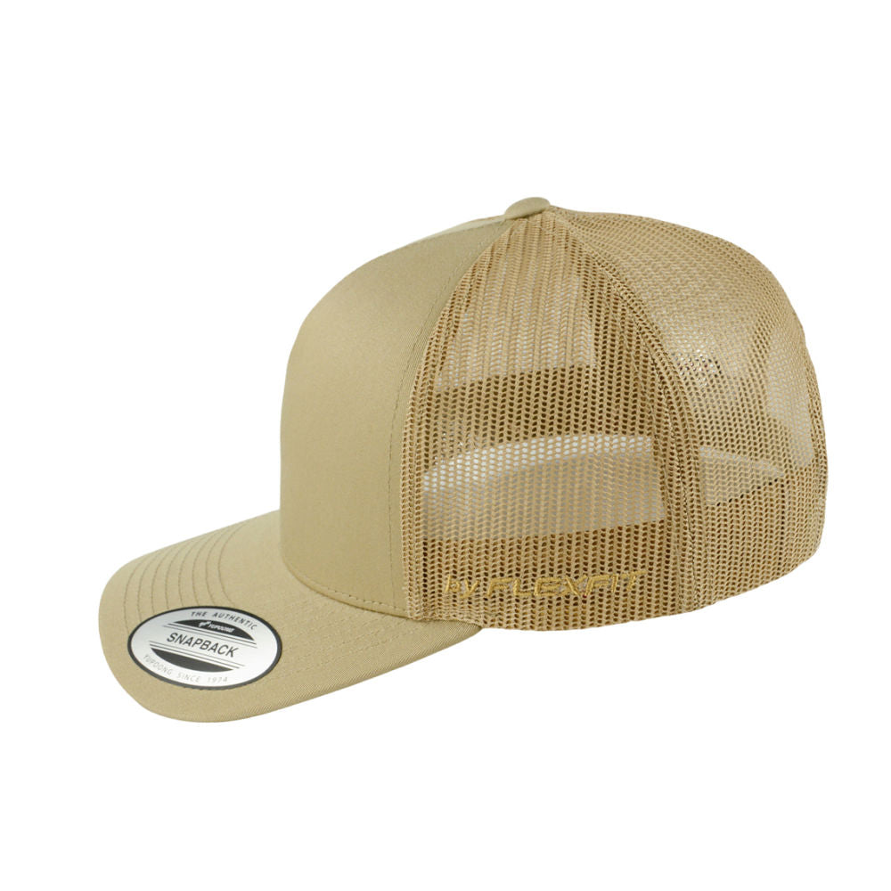 Flexfit 5-Panel Retro Trucker - Khaki