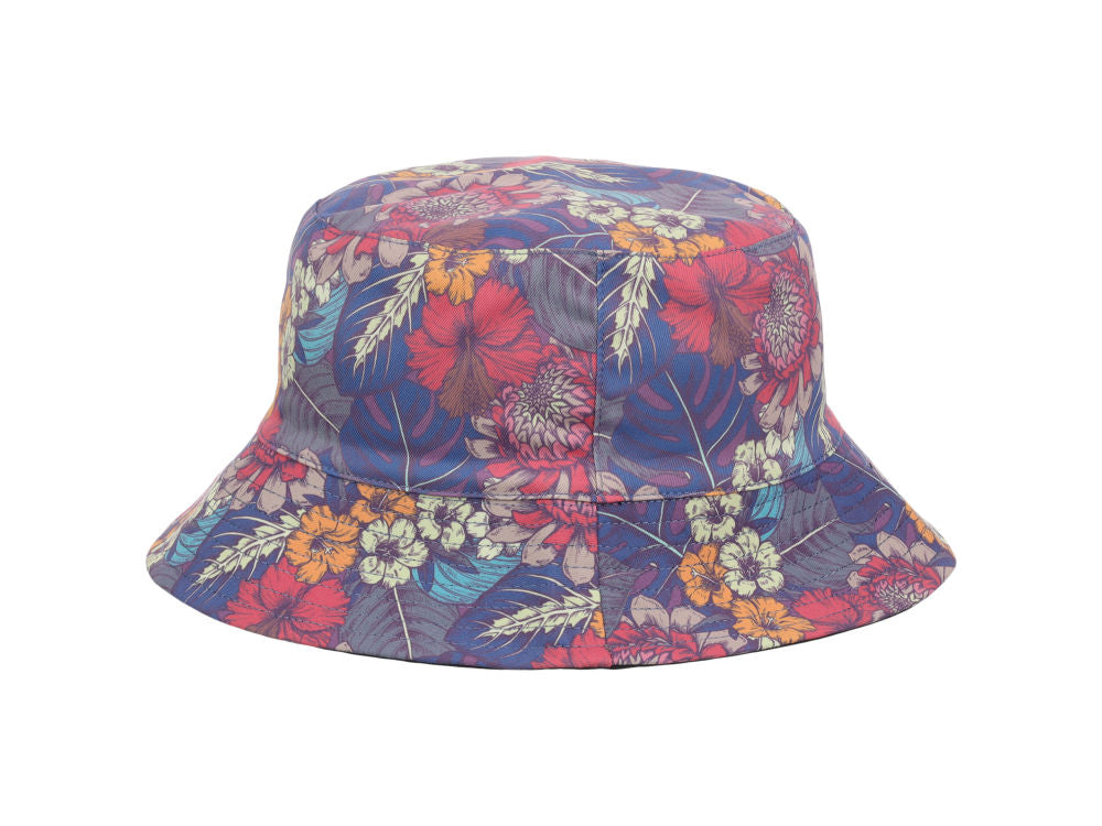 Crowns By Lids Tropical Bucket Hat - Purple/Blue