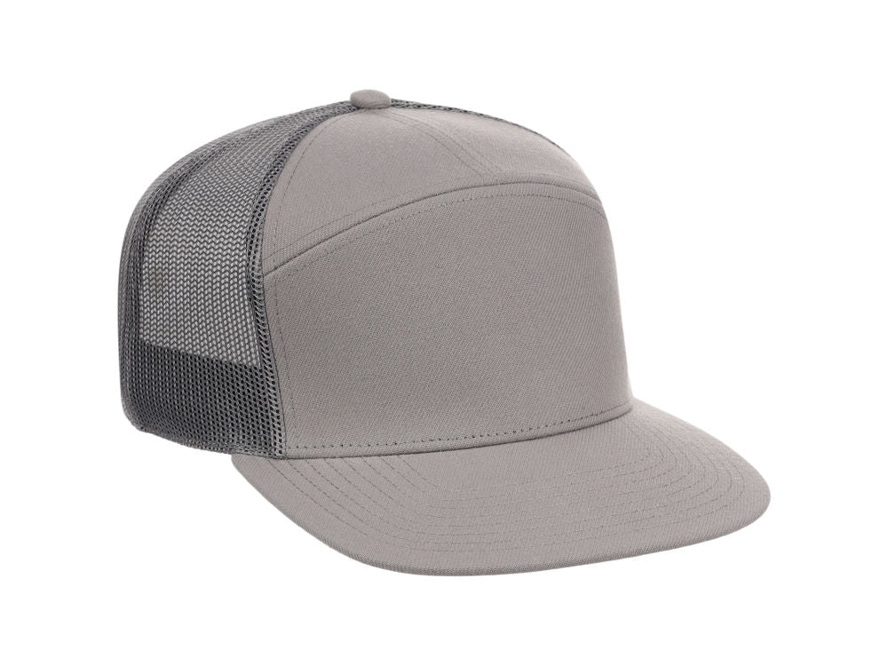 Crowns by Lids Birdie 7-Panel Trucker - Charcoal