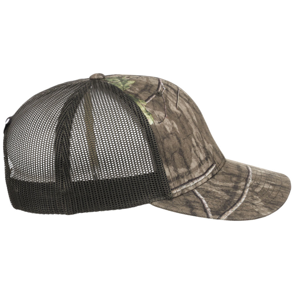 Mossy Oak X Crowns By Lids Blank Trucker Cap - Country Rights Camo