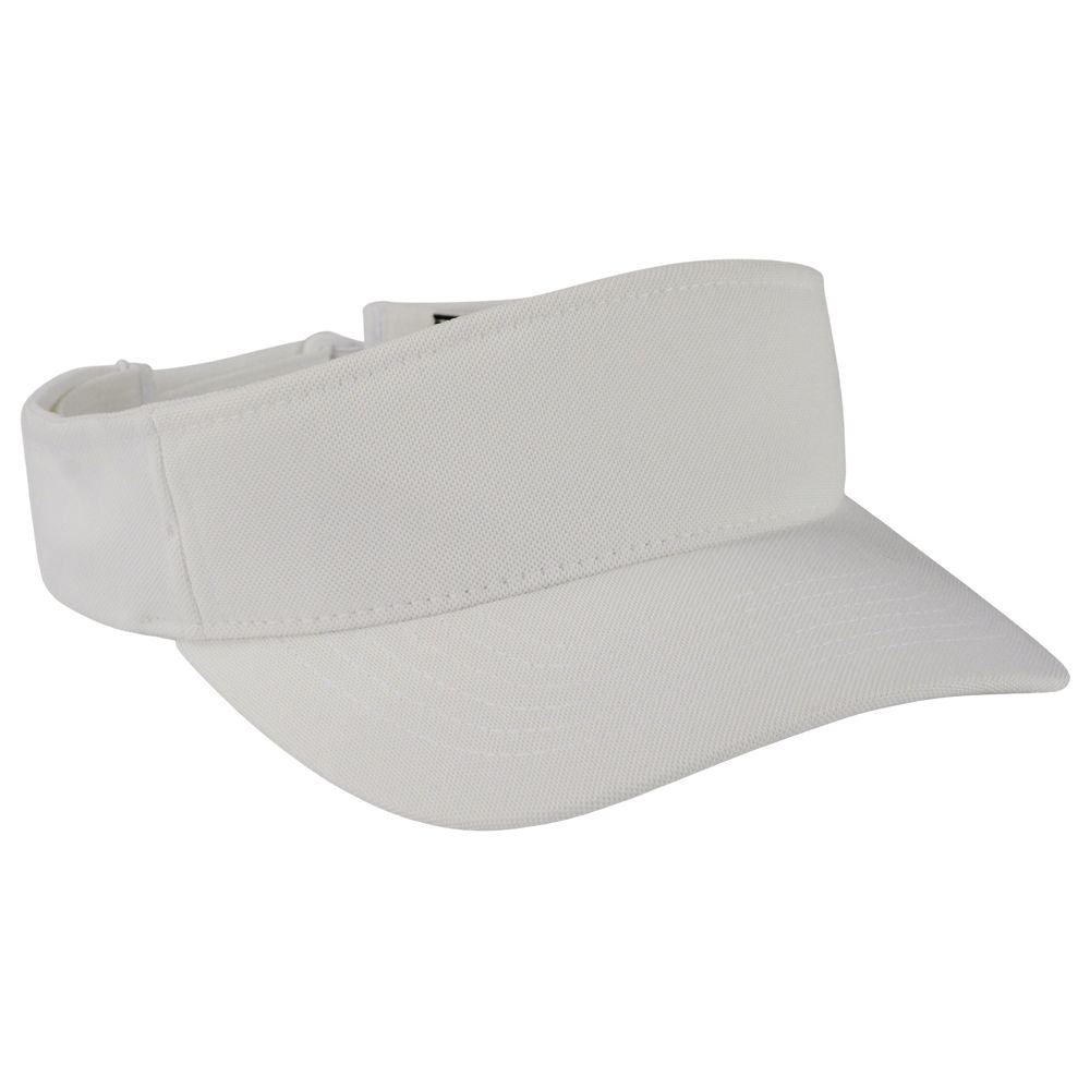 Flexfit Mini Pique Visor - White