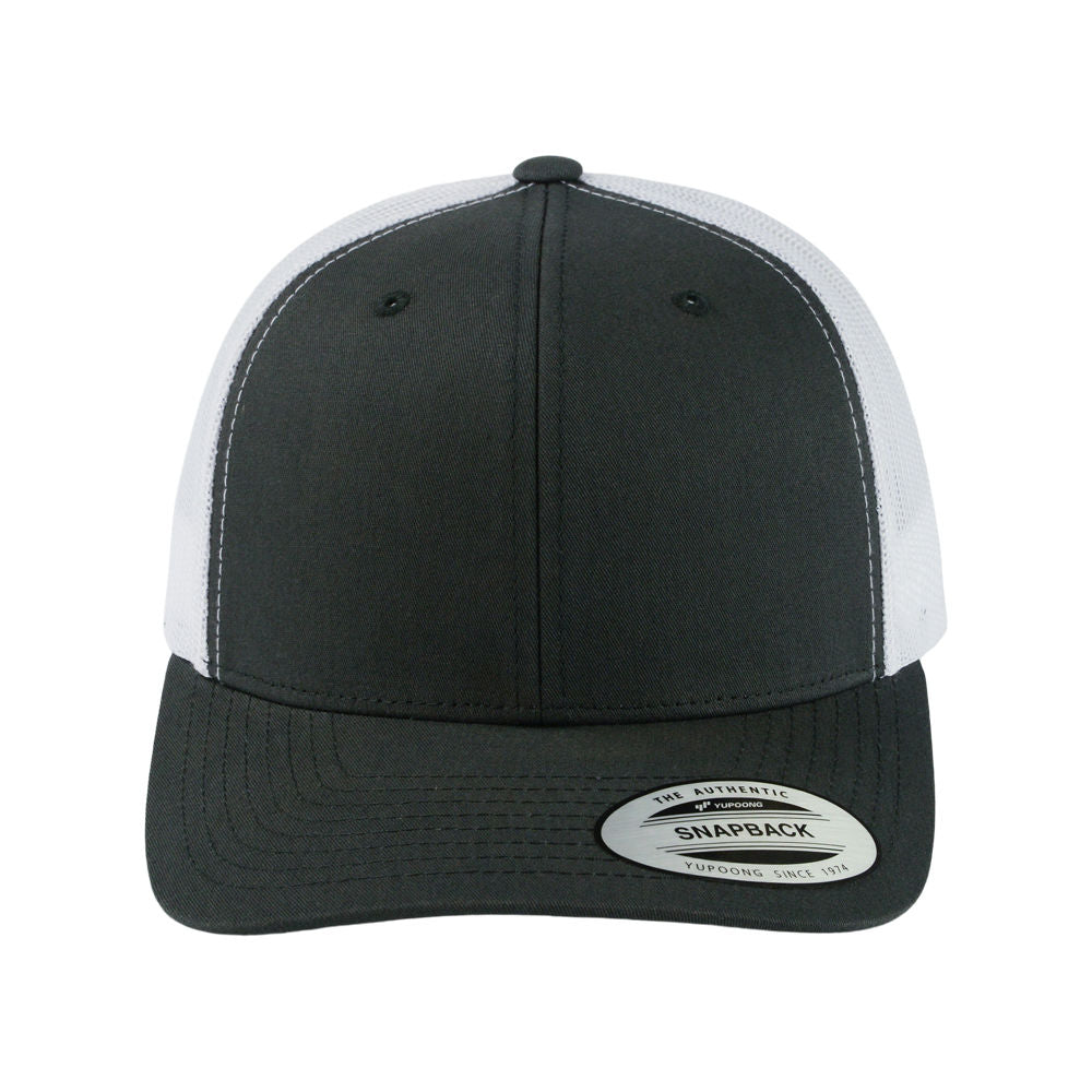 Flexfit Retro 2-Tone Trucker - Charcoal/White