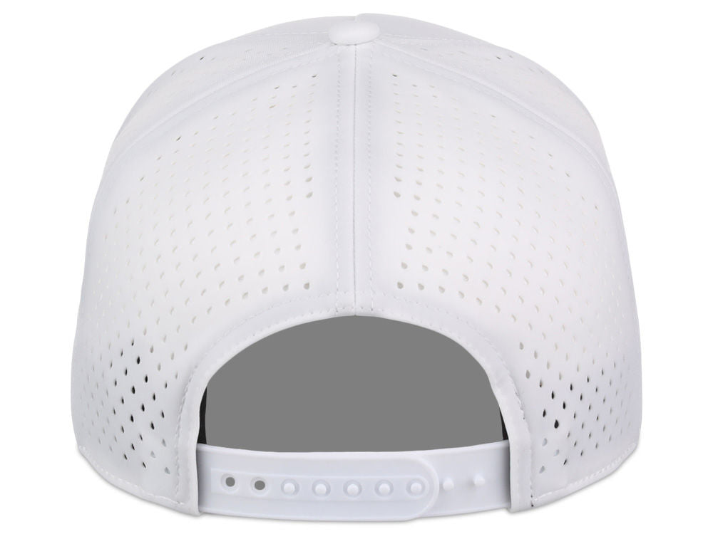 Crowns By Lids Tee Box 5-Panel Tech Cap - White