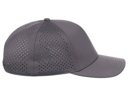 Crowns By Lids Tee Box 5-Panel Tech Cap - Charcoal