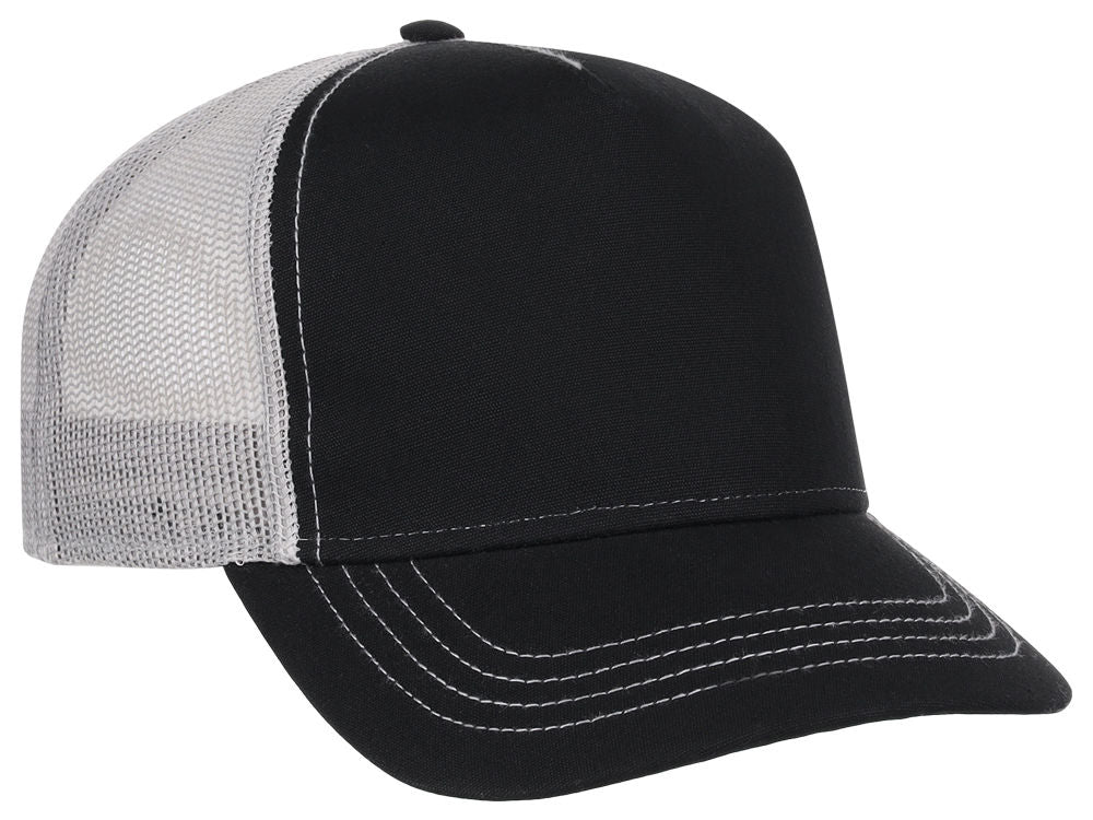 Atlantis Rapper Trucker Cap - Black