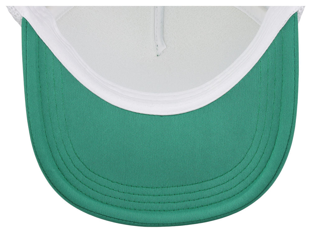 Crowns By Lids Screen Foam Trucker Cap - White/Green