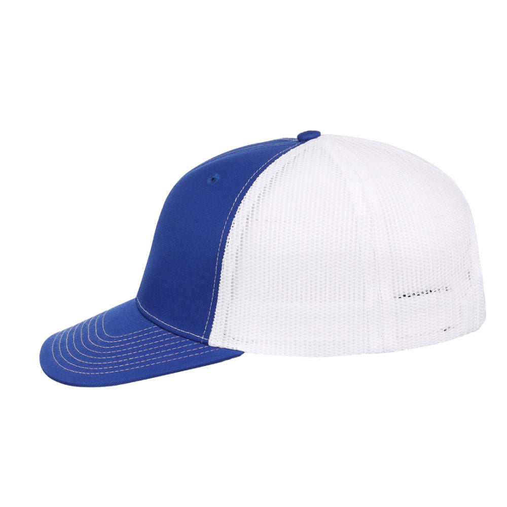 Crowns By Lids Slam Dunk Trucker Cap - Royal Blue/White