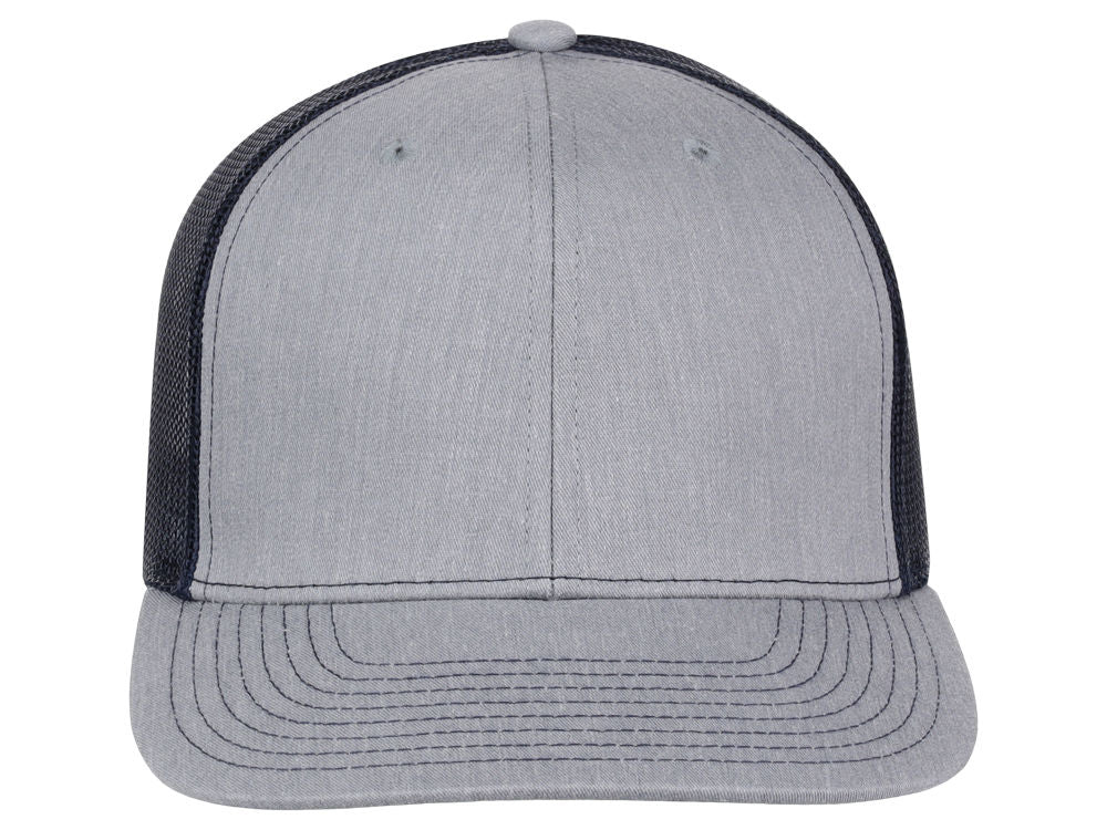 Crowns By Lids Slam Dunk Trucker Cap - Heather Grey/Navy