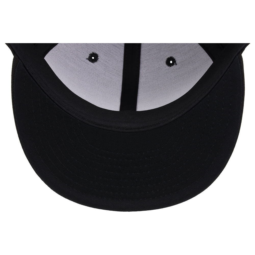 Crowns By Lids Dime Snapback UV Cap - Black/Black